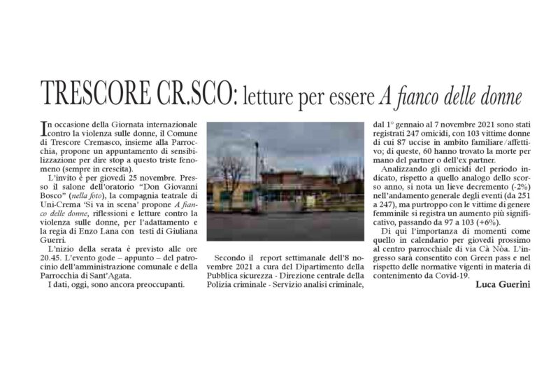 Il Nuovo Torrazzo, 20 novembre 2022