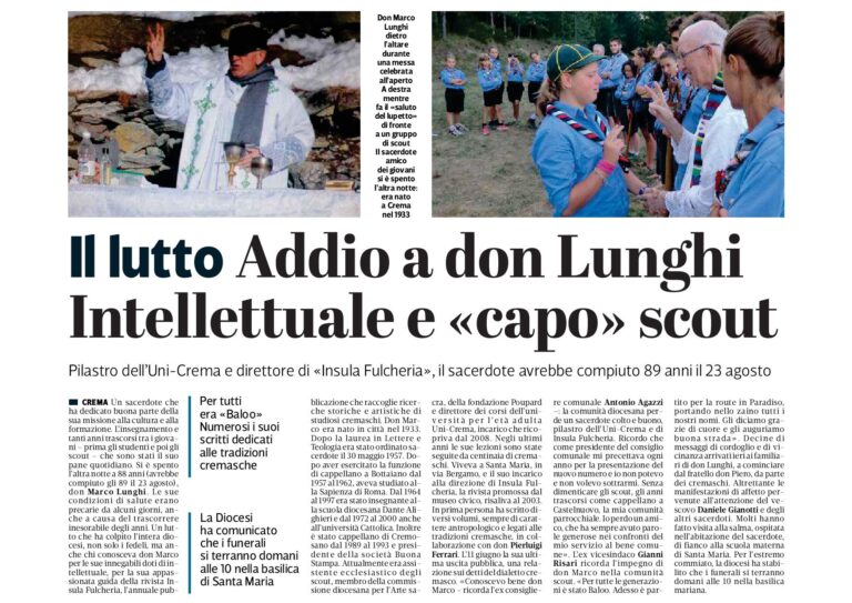 La Provincia, 8 luglio 2022