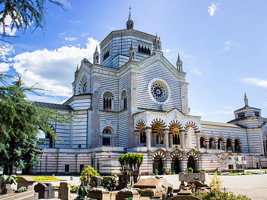 Scorcio del Cimitero monumentale