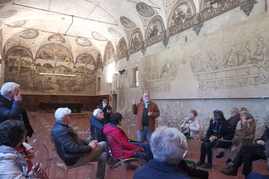 Interno della Sala Pietro da Cemmo