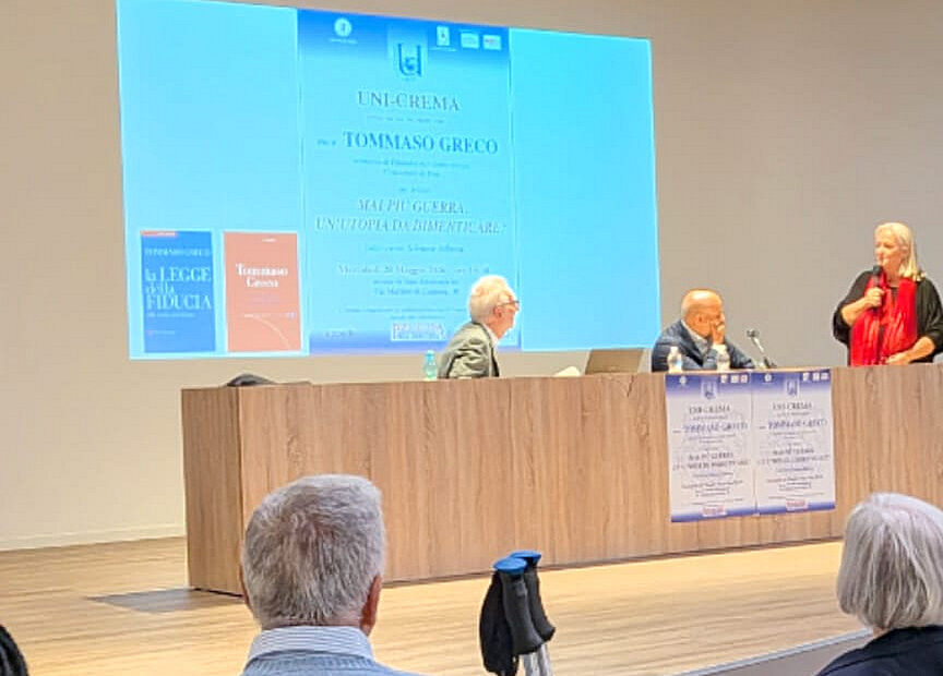 Tommaso Greco ed Emanuela Nichetti